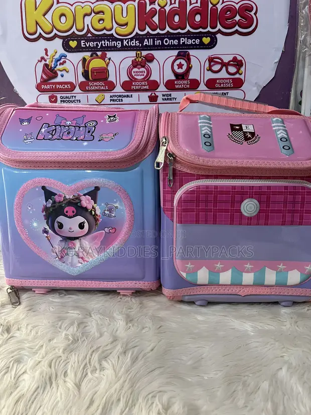 School Bag and Lunch Bag Combo - Brand New - 1