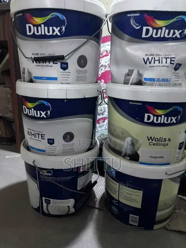 Dulux Paint Cream Color - 10L Tins (4 Left) - 1