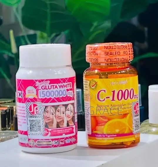 Gluta White + Vitamin C Softgels - 1