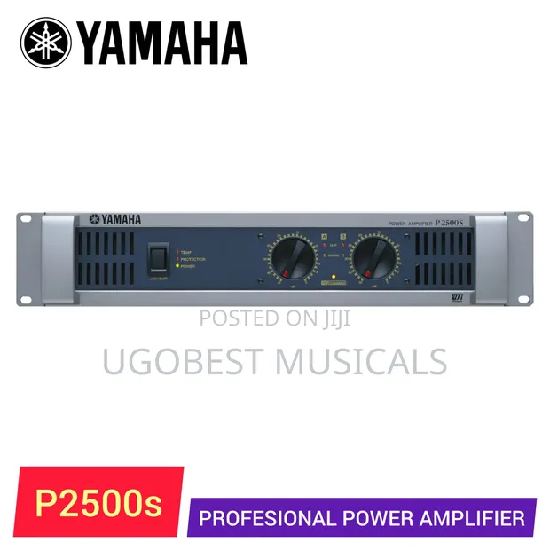 Yamaha P2500S Professional Power Amplifier - 1