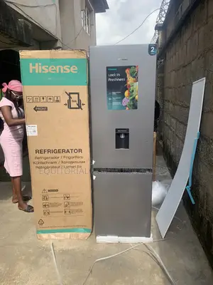 Hisense 35DCB 264L Double-Door Fridge with Water Dispenser
