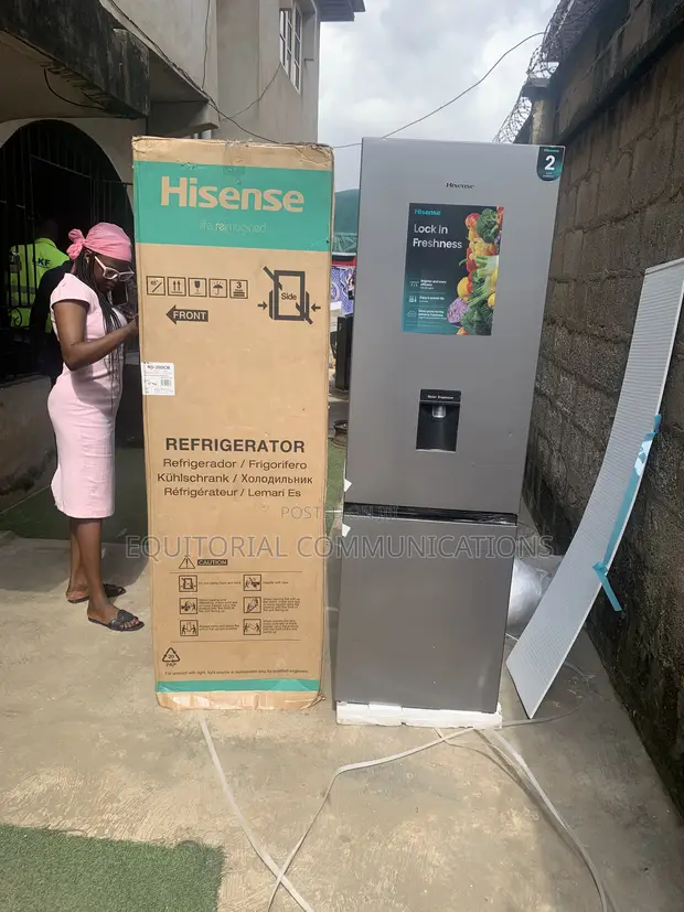 Hisense 35DCB 264L 2-Door Fridge with Water Dispenser - 1