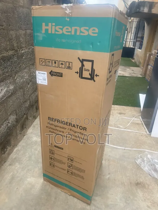 Hisense REF240DR 240L Silver Refrigerator - 1