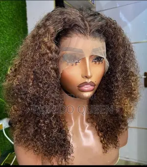 DD 5x5 Jerry Curl 4 Wig - 14" zuwa 18", 300g