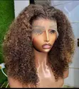 DD 5x5 Jerry Curl 4 Wig - 14" zuwa 18", 300g - 2