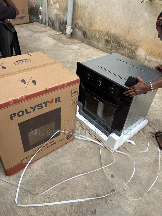 Polystar PV-JYEG278BB Gas Da Wutar Lantarki Mai Haɗaka Na Dafa Abinci - 1