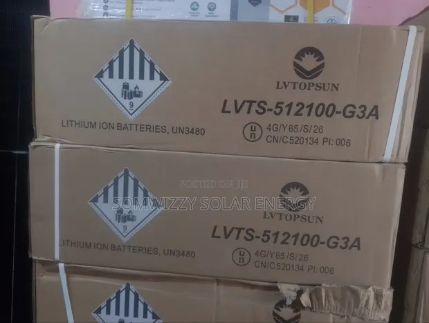 High Quality 5kWh LVTOPSUN Lithium Battery 48V with Display - 1