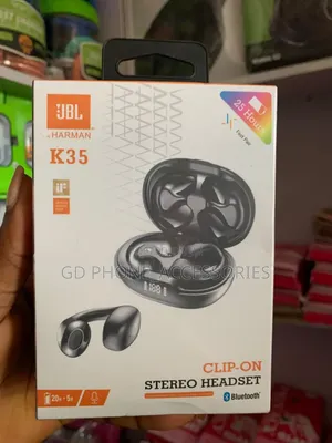 JBL K35 Clip-On Wireless Earphones - Baki