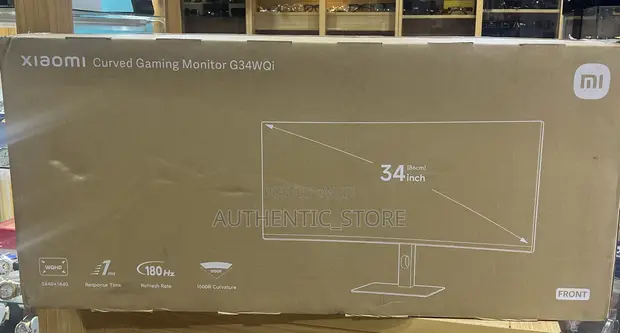 Xiaomi G34WQi 34" Curved Gaming Monitor - 1