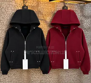 Premium Men's Zip-Up Hooded Jacket
