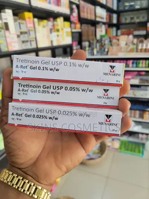 Tretinoin Gel USP 0.025%, 0.05%, 0.1%