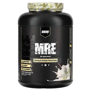 Redcon1 MRE Whole Food Protein, Vanilla Milkshake, 7.16 Lb