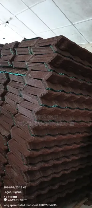 Red Bomd Coated Roofing Sheets