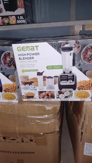 Geemat 3-in-1 Mai Ƙarfin Gaske Blender