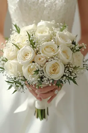 Aidan Maddox Wedding Bouquets - White Round