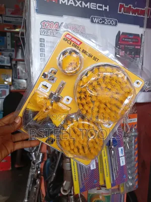 4pcs Drill Brush Set - Power Scrub Brush Attachment