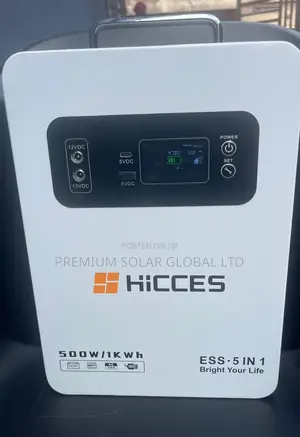 Hicces 500W/1kWh Power Tank Solar Janarator