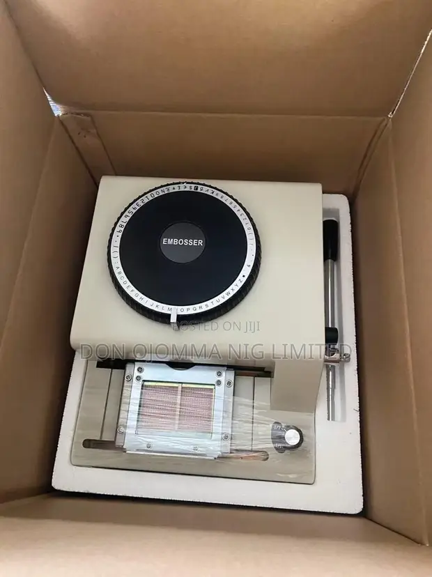 Manual PVC Card Embossing Machine - 1
