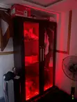 Babban Wardrobe Na Gilashi Sau Biyu - An Riga An Yi Amfani Da Shi - 1