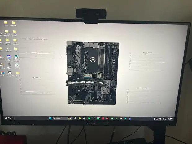 HP OMEN 27" FHD 165Hz Gaming Monitor - 1