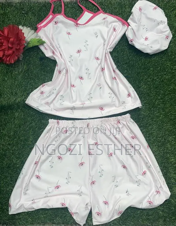 Women's Nightwear - Red Classic Style - 1