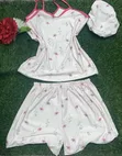 Women's Nightwear - Red Classic Style - 1