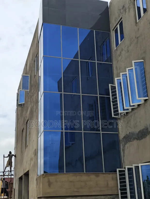 Frameless Aluminium Curtain Walls - 1