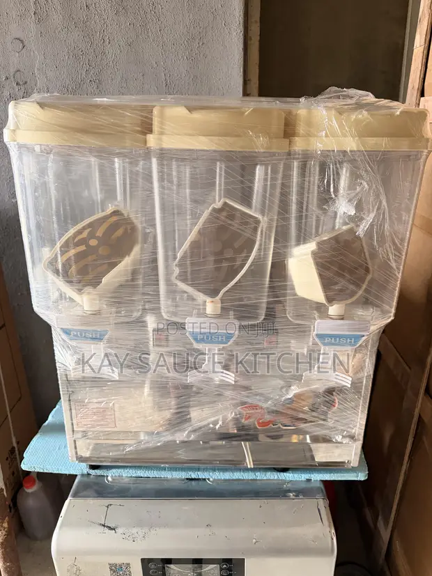Vivor 3-Chamber Juice Dispenser (Used) - 1