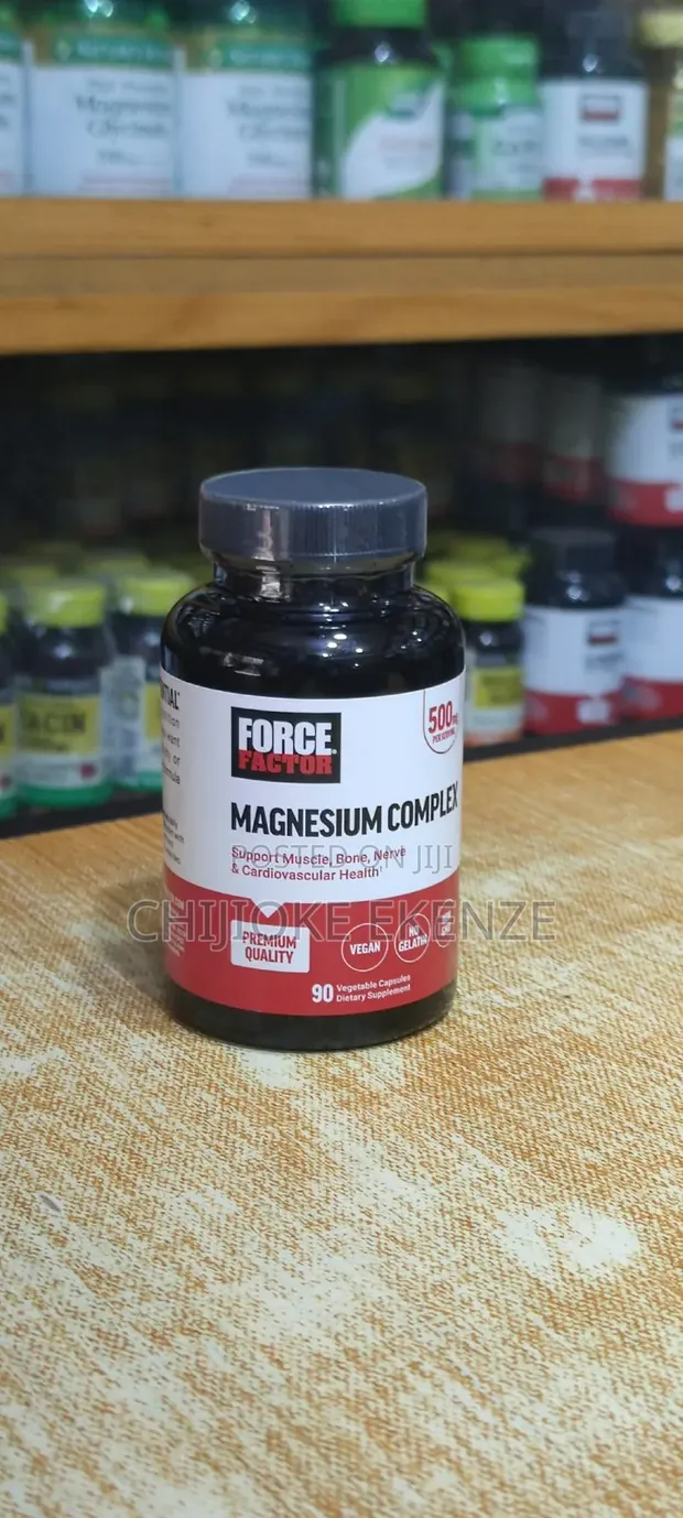 Force Factor Magnesium Complex 500mg (90 Capsules) - 1