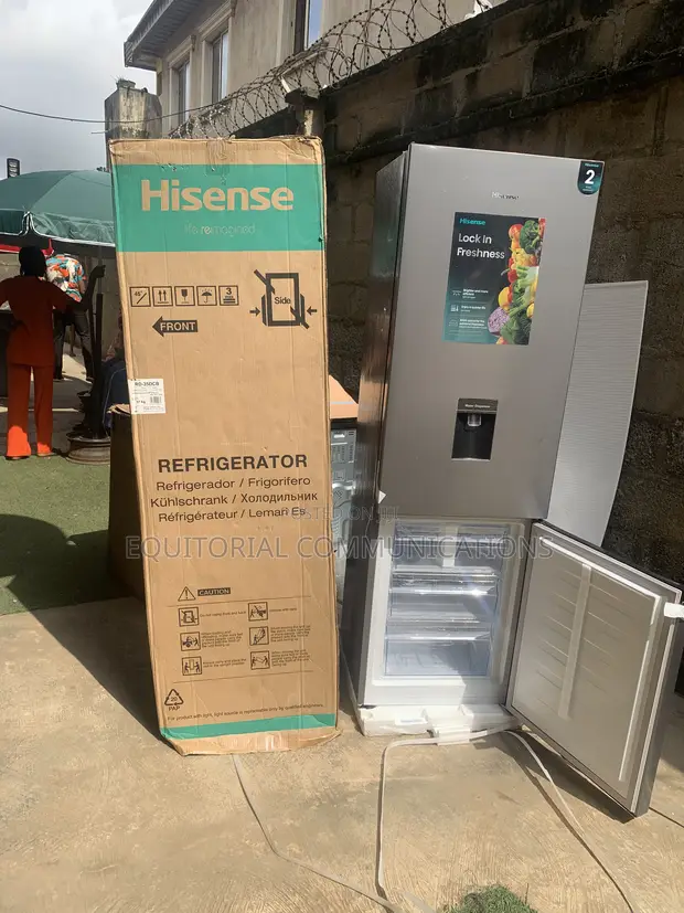 Hisense 35DCB 264L Refrigerator with Water Dispenser - 1