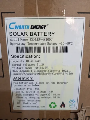 Cworth 200Ah 48V 5kWh Lithium Battery