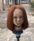 10" SDD Bone Straight Bob Wig - Ginger - 2