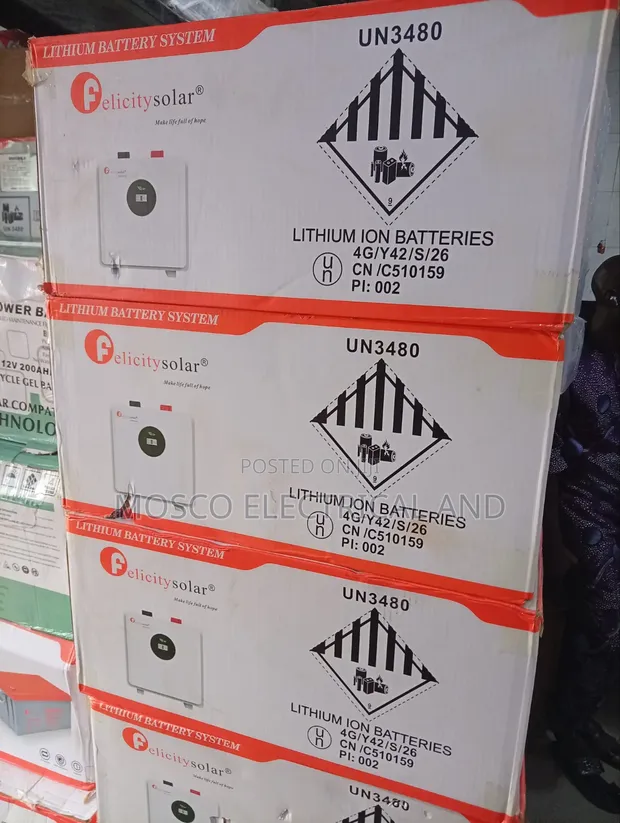 Felicitysolar 5kWh/25.2V Lithium Ion Solar Battery - 1
