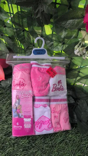 Primark Girls Barbie Pants - 10 Pack