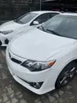 2013 Toyota Camry SE V6 Sedan - White - 3