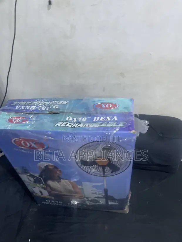 OX Hexa Mini Rechargeable Fan - 1