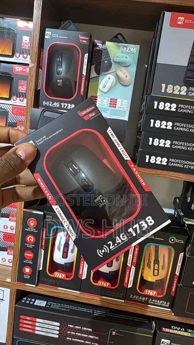 6D Wireless Ergonomic Mouse - 1