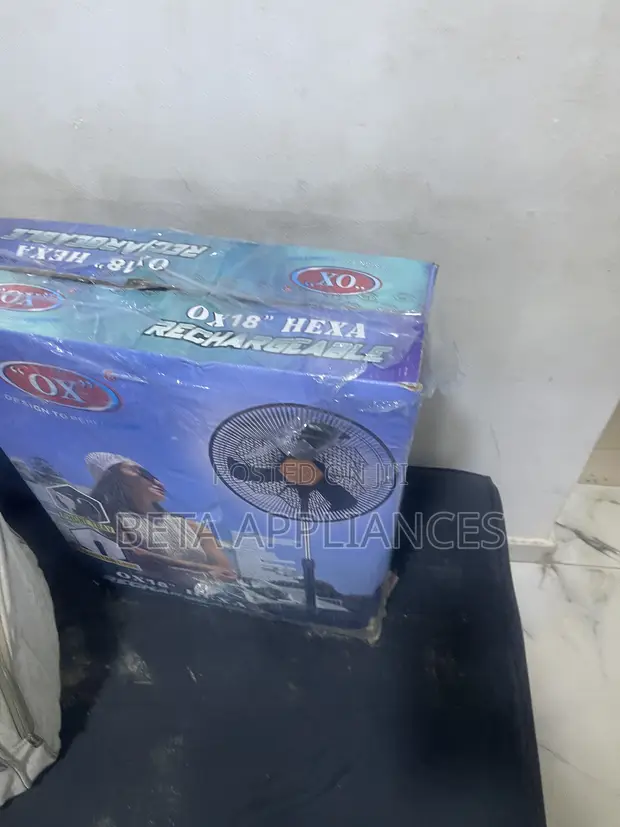 OX Hexa Personal Rechargeable Fan - 1