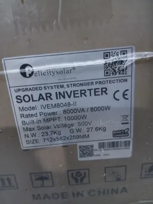 Felicitysolar 8kva Inverter Mai Amfani Da Injin Mai Sauya Wuta