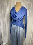 Cowl Neck Spandex Top - 3