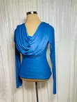 Cowl Neck Spandex Top - 4