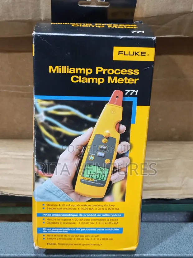 Fluke 771 Milliamp Process Clamp Meter - 1