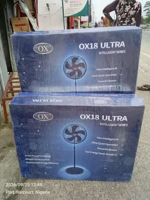 Sabon Ox 18" Ultra Cooper Coil Standing Fan
