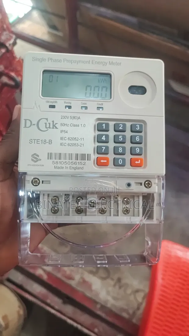 Single Phase Prepaid Energy Meter - 1