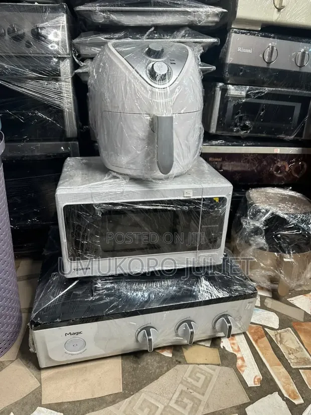 Magic Gas Cooker, Air Fryer & Microwave Set - 1