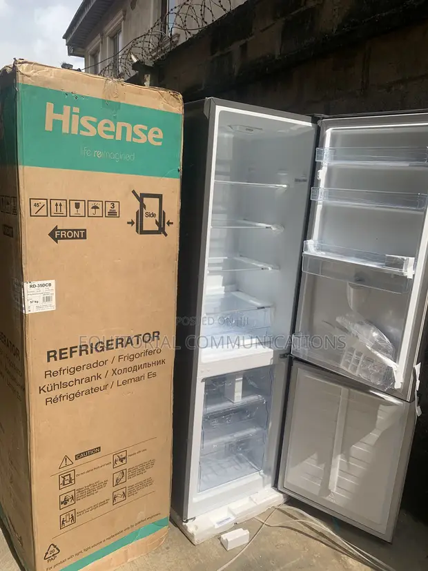 Hisense 264L Double Door Fridge with Water Dispenser - 1
