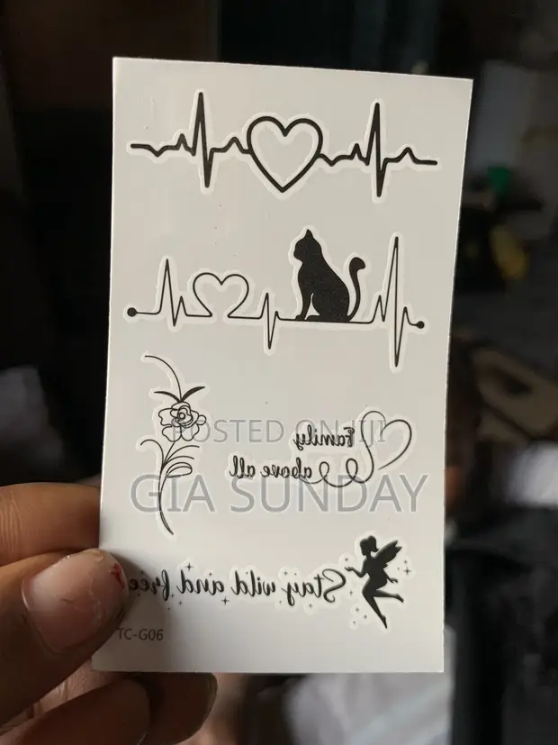 Sticker Tattoo na wucin gadi - 1