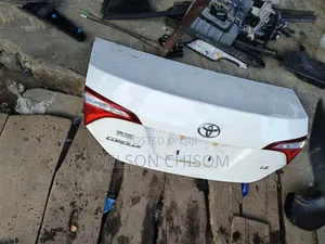 Boot Corolla Na Tokunbo (2014-2017)