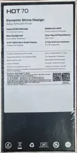 New Infinix Hot 70 256GB Gold - 2