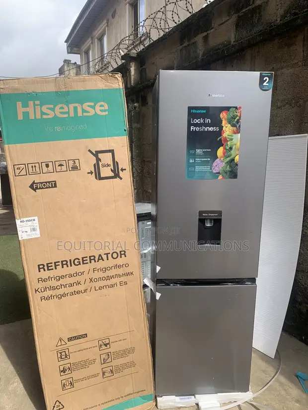 Hisense 35DCB 264L Fridge with Water Dispenser - 1